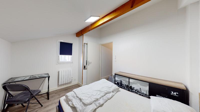 Photo de la chambre 4 du 2 bis cité de l'Hipogée 86000 Poitiers