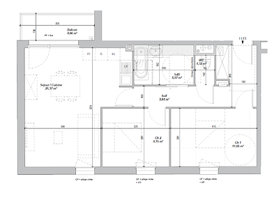 Photo du logement du 122 Rue De L'égalité 59000 Lille