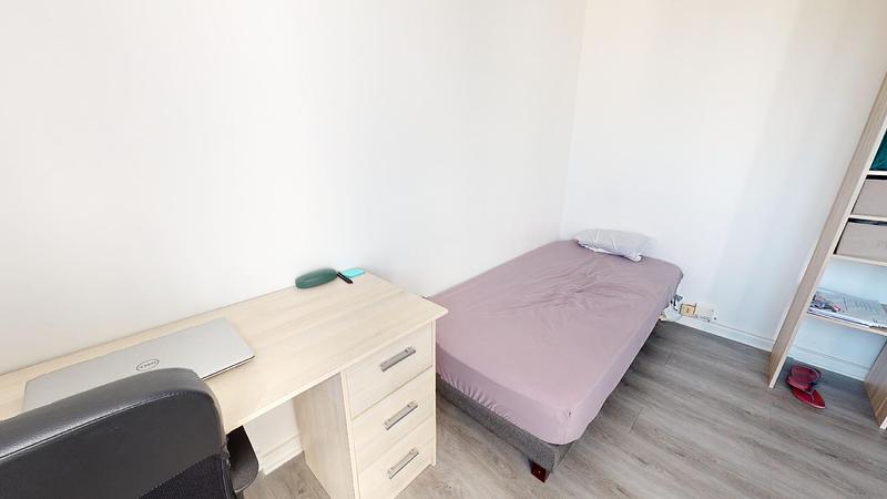 Photo de la chambre 3 du 52bis, rue de la Filature 69100 Villeurbanne