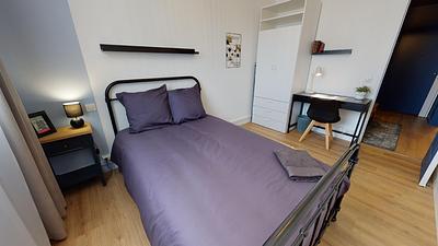 Photo de la chambre 5 du 79 Rue Philippe Fabia 69008 Lyon